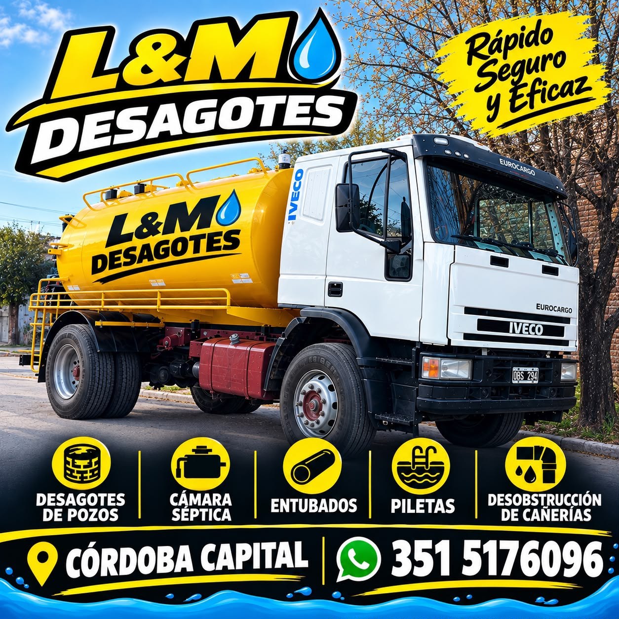 Camión de Desagotes L&M